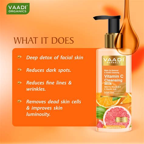 Advanced Brightening Vitamin C Face Wash With Pro Vitamin B5 & Turmeri ...
