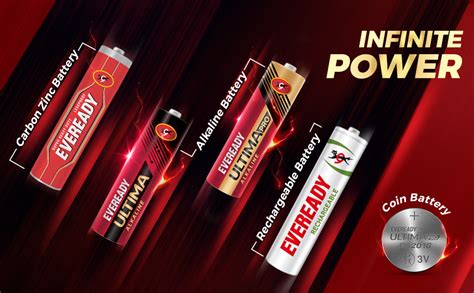 Eveready Ultima Coin Battery 3V | CR2016 | Made with High-Purity ...