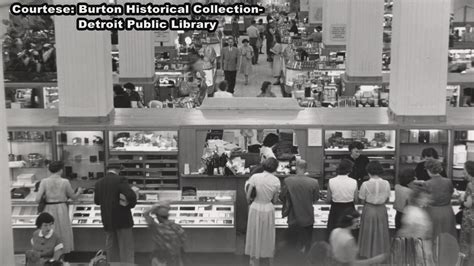 Then and Now: A look back at J.L. Hudson's Department Store in downtown ...