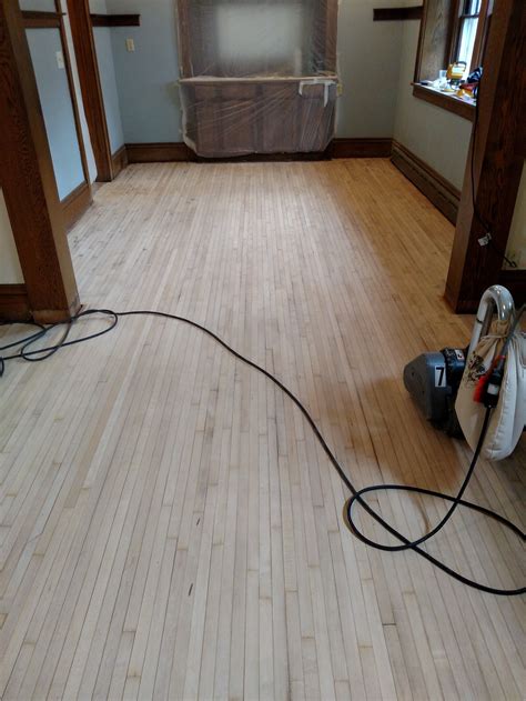 Refinishing Maple Floors