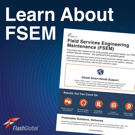 Flash Global on LinkedIn: Field Service Engineering Maintenance: Say goodbye to the guessing game…