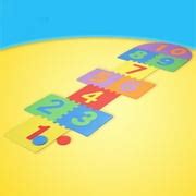 Buy Children Giant Hopscotch Mat Game Kids Soft EVA Foam Interlocking ...