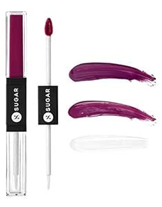 Buy SUGAR Cosmetics - Smudge Me Not - Lip Duo - 08 Wine and Shine ...