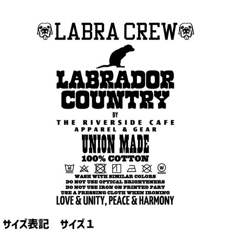 T1015 LABRA CREW BOX LOGO | THE RIVERSIDE CAFE Apparel & Gear