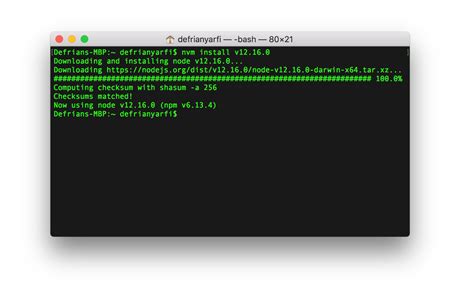 Change Node Version Using Nvm 的图像结果