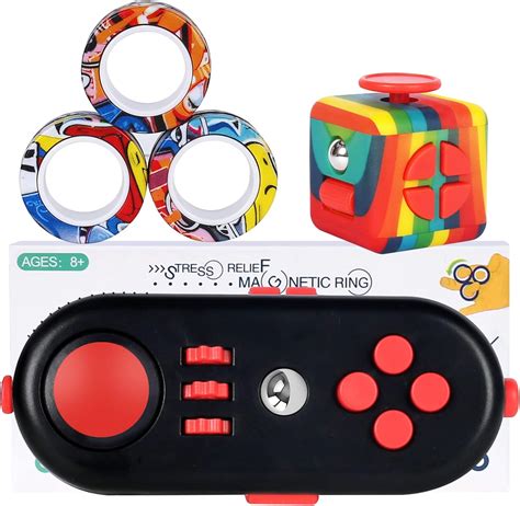 Eglagen 3 Pcs Fidget Toys, Fidget Cube for Adults Kids, India | Ubuy