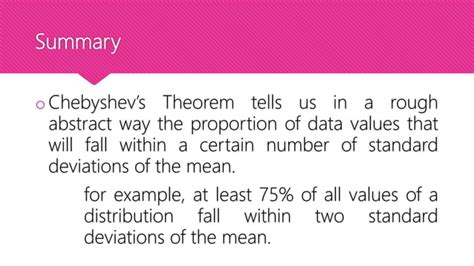 Image result for Chebyshevs Theorem Explained