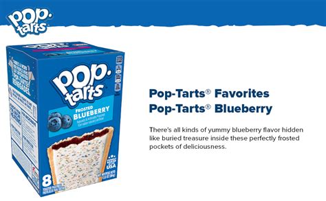 Pop Tarts Frosted Blueberry Pouch, 416 g : Amazon.in: Grocery & Gourmet ...