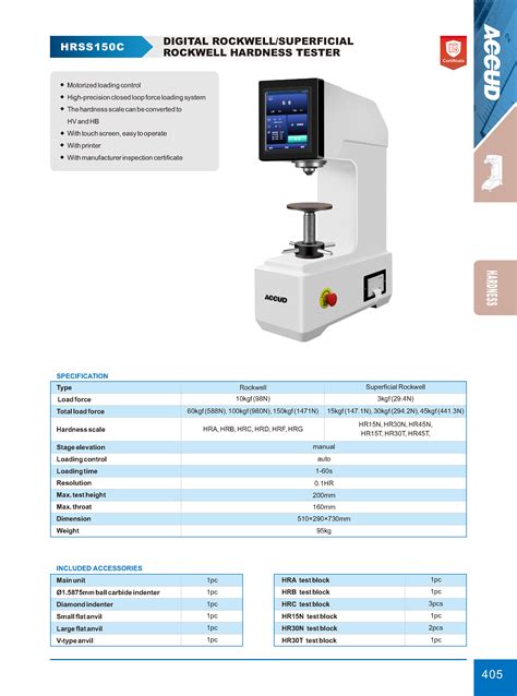 Sop For Rockwell Hardness Tester at Pablo Joyce blog