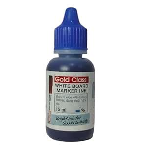 Gold Class White Board Marker Ink - 15 ML_PCK-01| Suitable for White ...
