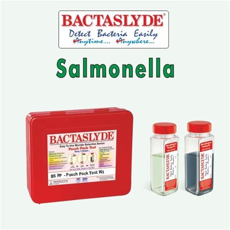 BACTASLYDE Salmonella Test Kit, 5 Qualitative Test of Salmonella BSPP2 ...