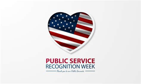 Happy Public Service Recognition Week Background Vector Illustration 35216561 Vector Art at Vecteezy