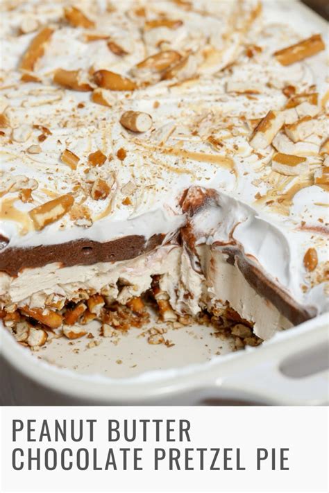 Gluten-Free Peanut Butter Chocolate Pretzel Pie