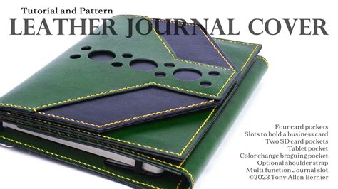 Leather Journal Cover Free Pattern 的图像结果