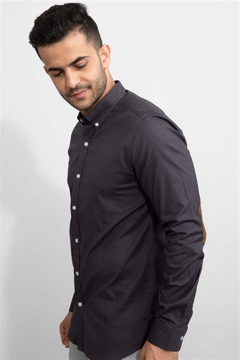 Octet Ash Grey Shirt - SNITCH