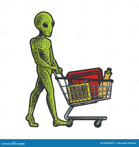 Image result for Alien Shopping
