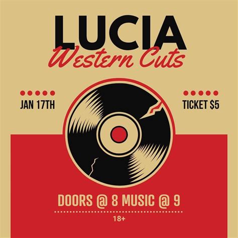 Western Cuts return to Lucia! , 1016 Massachusetts Street, Lawrence, KS ...