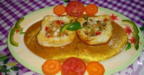 Chilli paneer boat with gravy Recipe by Shreya Mukherjee - Cookpad