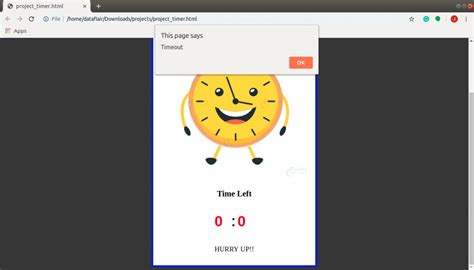 How Set Timer Label in JavaScript 的图像结果