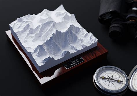 Mount Everest 3D Map – Download, 3D Print & Explore the Himalayas