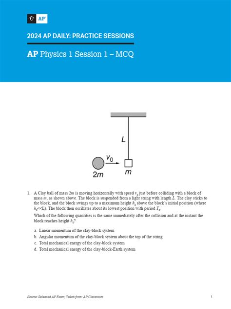 Image result for AP Physics Worksheet