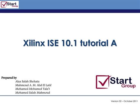 Xilinx ISE Tutorial 的图像结果
