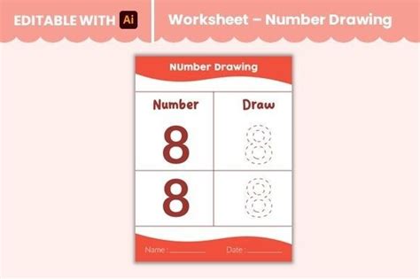 Image result for Number 8 Drawing