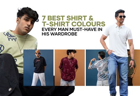 7 Best Shirt & T-shirt Colours For Men | Zu Clothing