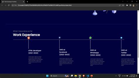 Image result for HTML/CSS Portfolio GitHub Code
