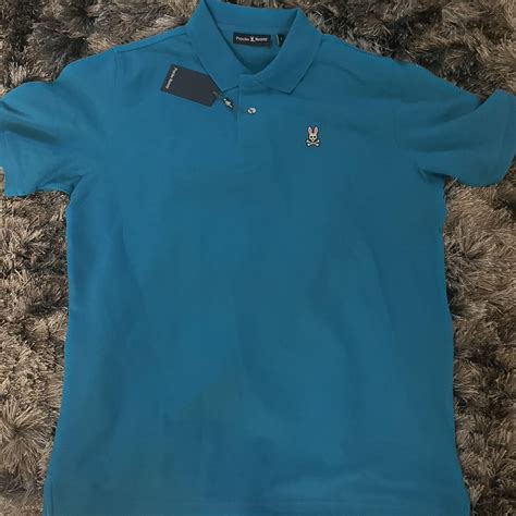 psycho bunny polo large new with tag - Depop