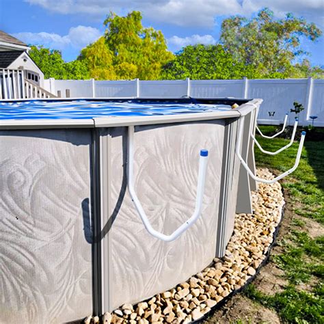 Amazon.com : 6 Pack Solar Pool Cover Holder for Above Ground Pool ...