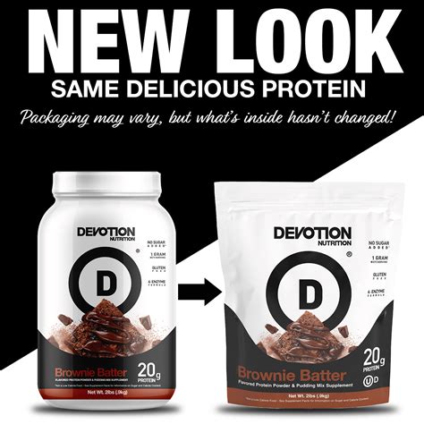 Brownie Batter Protein Powder - 2lb | Devotion Nutrition