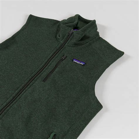 Patagonia Mens Gilet Better Sweater Vest Torrey Pine Green