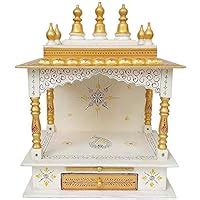 Kamdhenu art and craft Wooden Religious Home Temple (18 x 12 x 24 inch ...