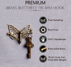 Buy Brass Wall Hooks Online at Low Price in India | IndianShelf