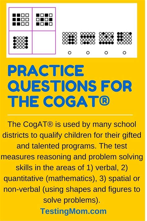 Image result for CogAT Test Questions