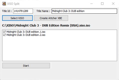 Xiso Tutorial 的图像结果