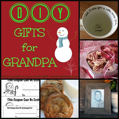 diy christmas gifts for grandpa