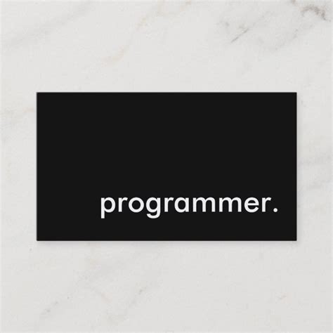 Programmer Business Card 的图像结果