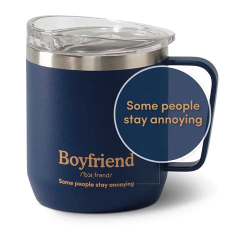 Buy Boyfriend Mug - Some People Stay Annoying (300ml/10.1oz) New Year ...