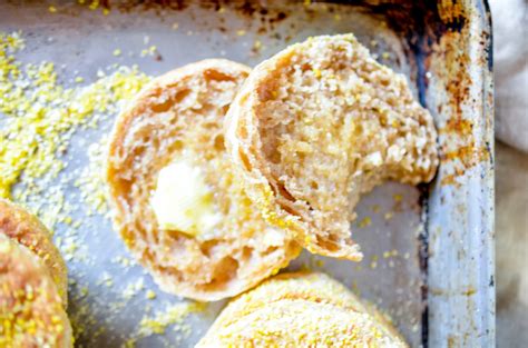 Whole Wheat English Muffins — Panza Baby