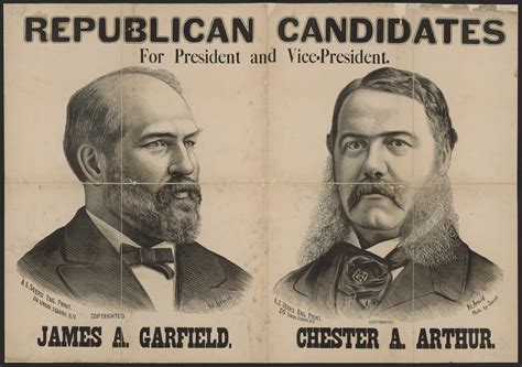 Republican candidates for President and Vice-President, James A ...