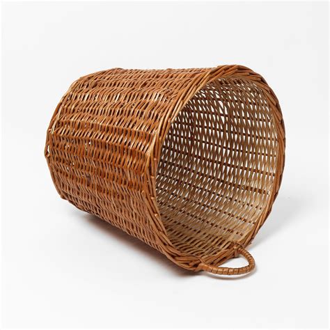 Buy Online Wicker Dustbin &Planter Basket in India – Habere India