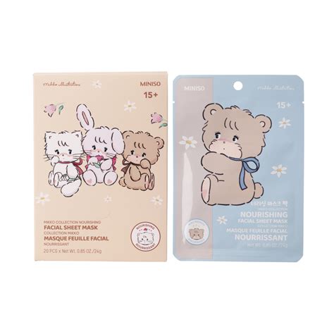 MIKKO Collection Nourishing Facial Sheet Mask(Niacinamide) – Miniso ...