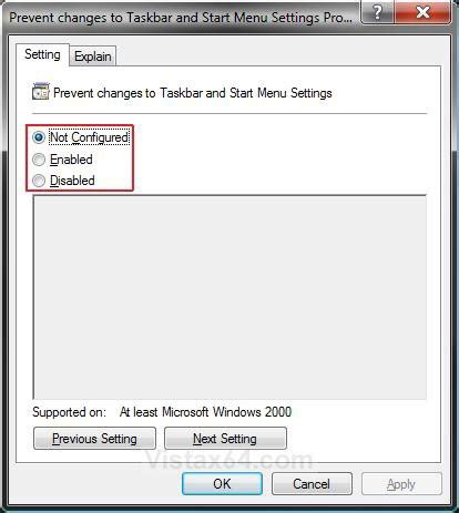 Taskbar and Start Menu Properties Use Small Icons 的图像结果