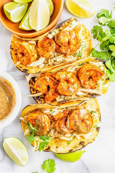 Healthy Shrimp Tacos