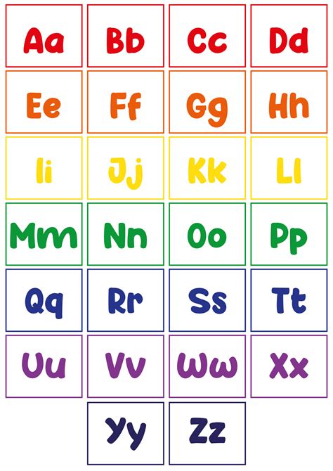 Upper And Lowercase Alphabet - 14 Free PDF Printables | Printablee