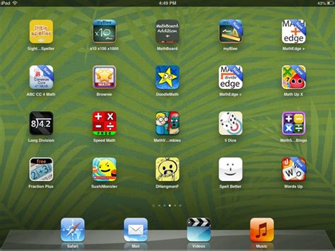 iPad Tutorial App 的图像结果