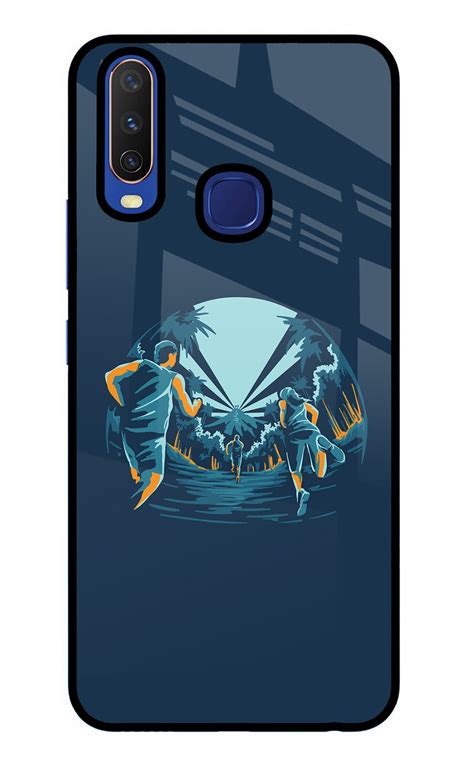 Buy Now Team Run Glass Case for Vivo Y11/Y12/U10 Online | Casekaro