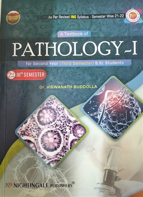 Buy A Textbook of Pathology - I for Second Year ( Third Semester ) B.Sc ...